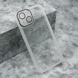 Futrola Transparent COLOR - iPhone 14 (6.1) bela (MS).