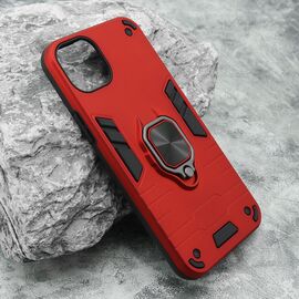 Futrola Square Ring - iPhone 15 Plus crvena (MS).