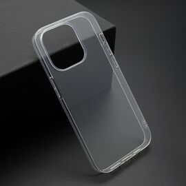 Silikonska futrola ultra tanka (skin) PROTECT - iPhone 14 Pro providna (bela) (MS).