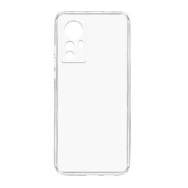 Silikonska futrola ultra tanka (skin) PROTECT - Xiaomi 12/12x providna (bela) (MS).