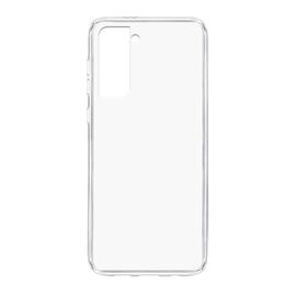 Silikonska futrola ultra tanka (skin) PROTECT - Samsung G991 Galaxy S21 providna (bela) (MS).