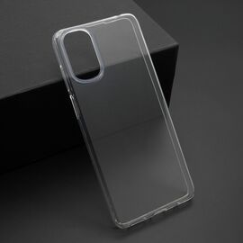 Silikonska futrola ultra tanka (skin) PROTECT - Motorola Moto E32 providna (bela) (MS).