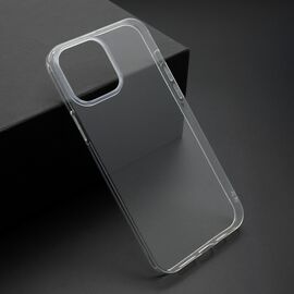 Silikonska futrola ultra tanka (skin) PROTECT - iPhone 13 Pro Max (6.7) providna (bela) (MS).