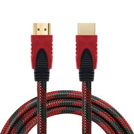 HDMI kabl na HDMI 3m crno/crveni (MS).