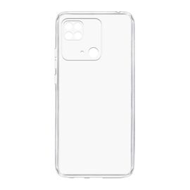 Silikonska futrola ultra tanka (skin) PROTECT - Xiaomi Redmi 10C providna (bela) (MS).