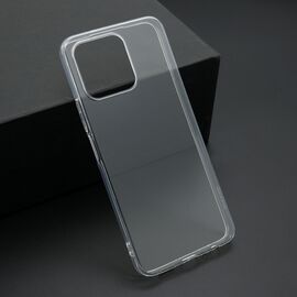 Silikonska futrola ultra tanka (skin) PROTECT - Huawei Honor X6a providna (bela) (MS).