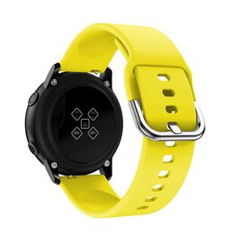 Narukvica - smart watch Silicone Solid 22mm zuta (MS).