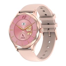 Smart Watch DT Diamond zlatni (roze silikonska narukvica) (MS).