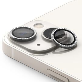 Zastita - kameru DIAMOND za iPhone 15 (6.1)/iPhone 15 Plus (6.7) srebrna (MS).