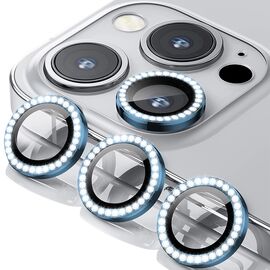 Zastita - kameru DIAMOND PREMIUM za Iphone 13 Pro/13 Pro Max plava (MS).