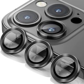 Zastita - kameru RING za Iphone 14 Pro/iPhone 14 Pro Max crna (MS).