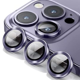 Zastita - kameru RING za iPhone 15 Pro Max (6.7) ljubicasta (MS).