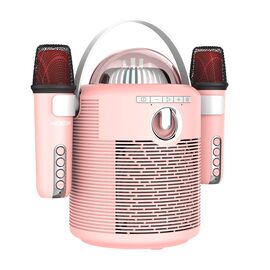 Zvucnik Bluetooth Moxom MX-SK66 sa dva mikrofona pink (MS).