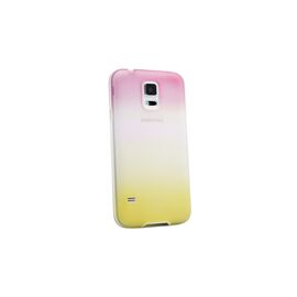 Futrola Rainbow - Samsung I9500 roze-zuta.