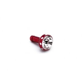 Kapica Handsfree slušalica 3,5 mm charm velika crvena.