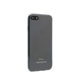 Futrola Kavaro Ring Grip - iPhone 7/8 Transparent sa roze kanapom.
