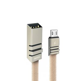 Data kabl REMAX Weave RC-081m micro USB braon 1m.