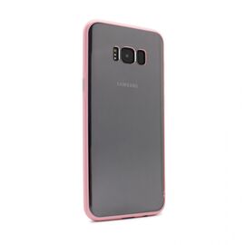 Futrola providna Cover - Samsung G955 S8 plus roze.