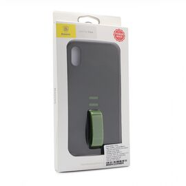 Futrola Baseus Little tail - iPhone X crno-zelena.