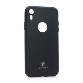 Silikonska futrola Teracell ultra tanka (skin) - iPhone XR mat crna.