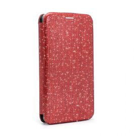 Futrola Flip Crystal - iPhone XS Max crvena.