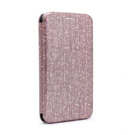 Futrola Flip Crystal - iPhone XS Max roze.