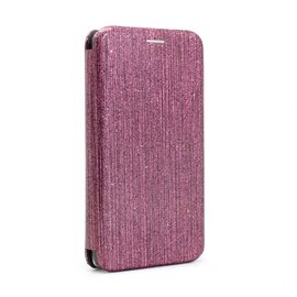 Futrola Flip Crystal - iPhone XS Max pink.