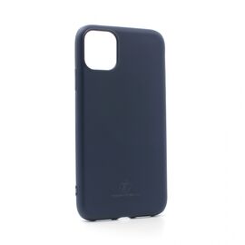 Silikonska futrola Teracell Giulietta - iPhone 11 6.1 mat tamno plava.