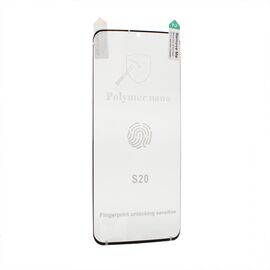 Folija Polymer Nano - Samsung G980 Galaxy S20 crna.