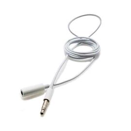 Adapter Aux 3.5mm na 3.5mm MH023 beli (MS).
