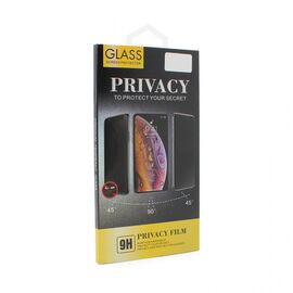 Tempered Glass Privacy 2.5D full glue - Samsung A715F A71 crni.