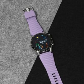 Narukvica relief - smart watch 22mm ljubicasta.