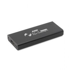 Adapter m.2 SSD na USB crni.