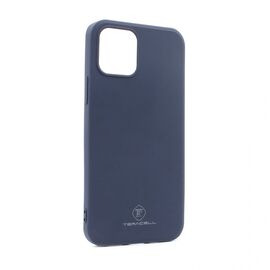 Silikonska futrola Teracell Giulietta - iPhone 12/12 Pro 6.1 mat tamno plava.