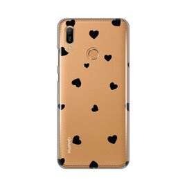 Silikonska futrola PRINT Skin - Huawei Huawei Y6 (2019)/Honor 8A Hearts.
