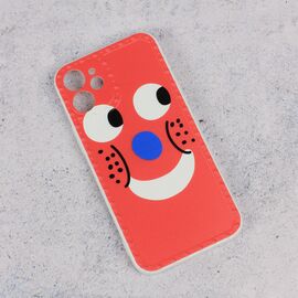 Futrola Smile face - iPhone 12 Mini 5.4 crvena.