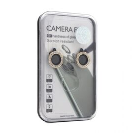 Zastita - kameru Diamond za iPhone 12 Mini 5.4 zlatna.