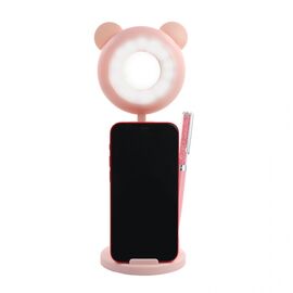 Drzac - mobilni sa LED rasvetom makeup K5 pink.