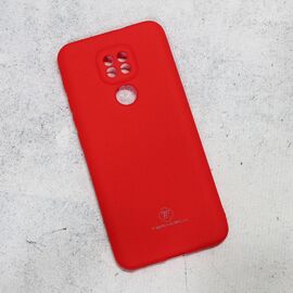 Silikonska futrola Teracell Giulietta - Motorola Moto G9 Play mat crvena.