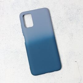 Futrola Double Color - Samsung A037 Galaxy A03s svetlo plava-tamno plava.
