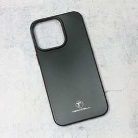 Silikonska futrola Teracell ultra tanka (skin) - iPhone 13 Pro mat crna.