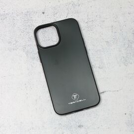 Silikonska futrola Teracell ultra tanka (skin) - iPhone 13 Mini mat crna.
