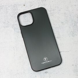 Silikonska futrola Teracell ultra tanka (skin) - iPhone 13 mat crna.