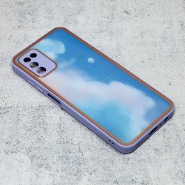 Futrola Candy Marble - Samsung A037 Galaxy A03s lila.