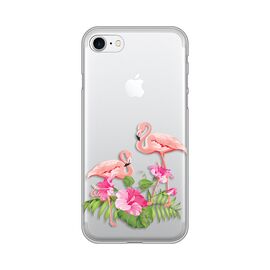 Silikonska futrola PRINT Skin - iPhone 7/8/SE (2020)/SE (2022) Flamingo.