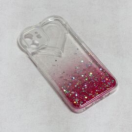 Futrola Heart Glitter - iPhone 12 6.1 pink.