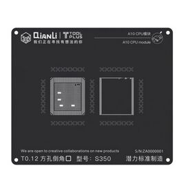 BGA sito Qianli ToolPlus 2D iBlack CPU modul - Iphone 7G A10 S350.