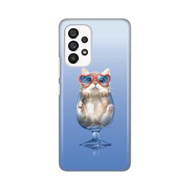 Silikonska futrola PRINT - Samsung A536 Galaxy A53 5G Funny Cat.