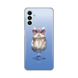 Silikonska futrola PRINT - Samsung A136 Galaxy A13 5G/A047 Galaxy A04s Funny Cat.