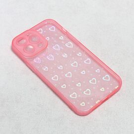 Futrola Heart Color IMD - iPhone 13 Pro Max 6.7 roze.